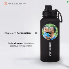 GARRAFA TÉRMICA  - SPORT 800ML- DIA DOS PAIS